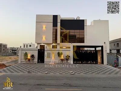 Modern 7BR Villa in Al Bahia | 2 Floors + Roof with AC Included