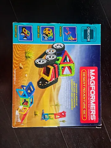 Magformers Desert Adventure Set - Magnetic Construction Toy