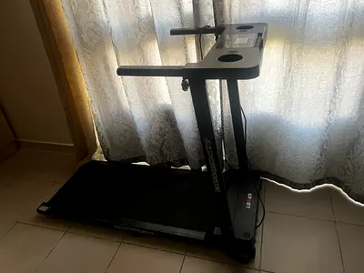Compact Home Treadmill with Console and Cup Holders - Good Condition