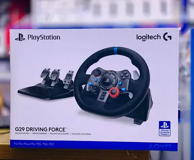 Logitech G29 Driving Force Racing Wheel with Pedals – Works with PS4/PS5/PS3