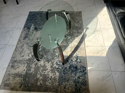 Coffee Table Glass Top good condition