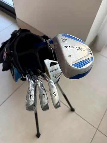 US Kids Golf set, size 45 puls extra club size 48