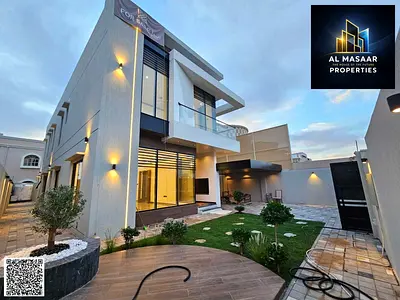 Luxury villa for sale in Al Rawda 3 – high-end finishing, ready to move in, including electricity, water and air conditioning