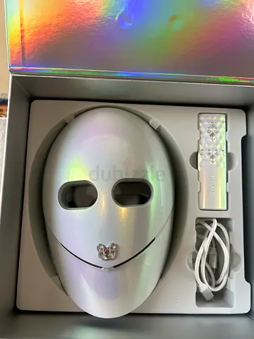 Original LED beauty mask (Chouchou). High-quality Japanese skincare device for facial treatment. Use