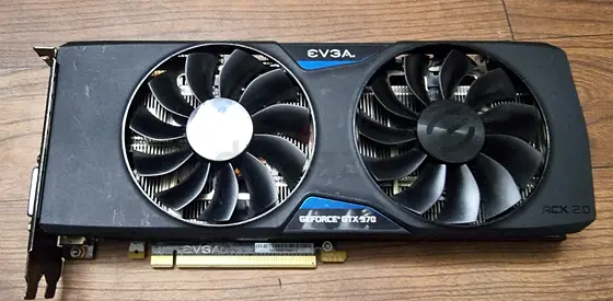 EVGA Nvidia GTX 970 4GB GDDR5 GPU Gaming Graphics Card