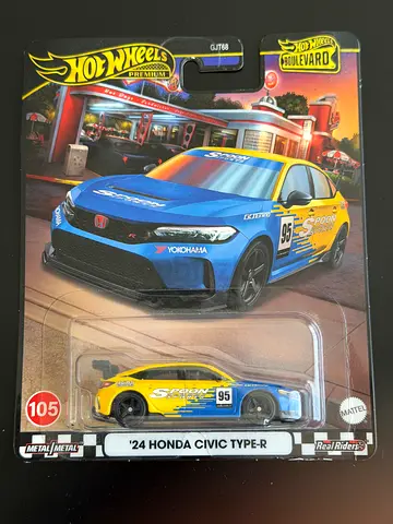 Hot Wheels 24 Honda Civic Type R Premium