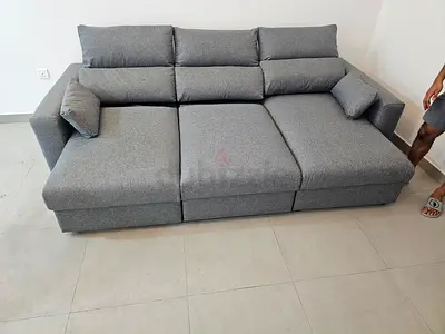 Ikea eskilstuna L shape sofa bed with storage