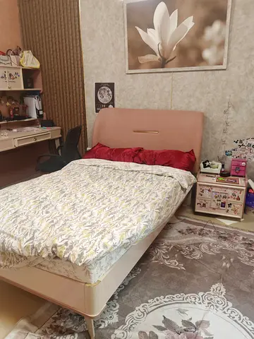 For sale: 2 beds and a wardrobe.