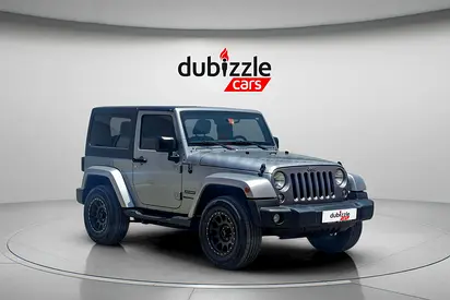 AED 3221/month | 2015 Jeep Wrangler  | GCC Specs | Ref#461769