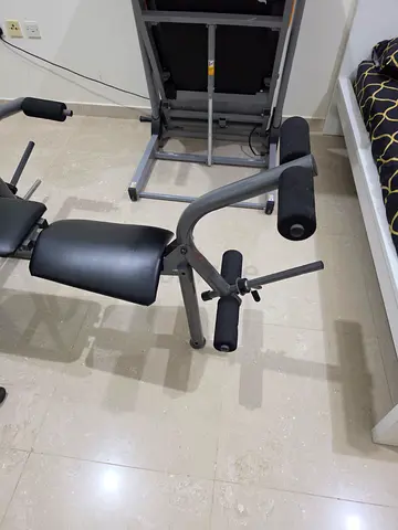 Compact Home Bench press, Flying machine for Chest, Leg Curl / Extensions, Ab Bench - Good Condition