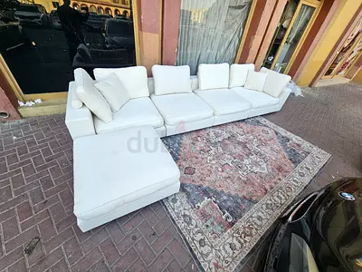 Perfect condition Marina home feather filled modular sofa