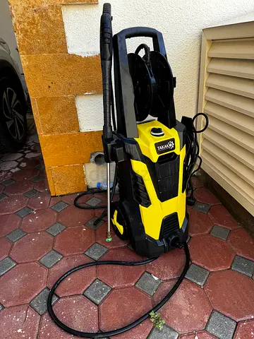 High-pressure Electric Power Washer with Hose Reel — Good Working Condition