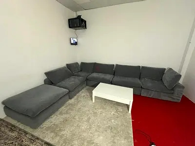 Excellent condition pan Emirates modular sofa