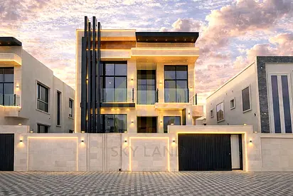 Receive your ready-to-move-in villa in the Al Amrah area of Ajman - very spacious interiors and hotel-style finishes, all-inclusive price including