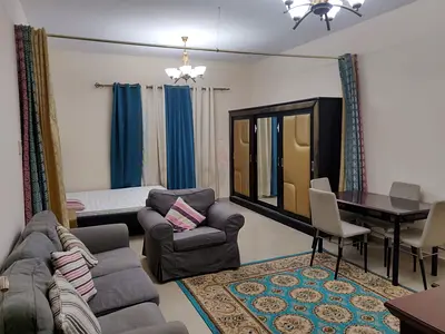 Furnished Big Room with attached balcony and separate bathroom available for Rent! Opp. Sahara Cntr!