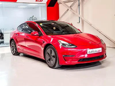 AED 1102/month | 2021 Tesla Model 3  | GCC Specs | Ref#461173