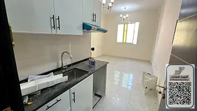 Studio apartment in a new building with a very elegant design in Rawda 2, near Al Shorooq Mall, on t
