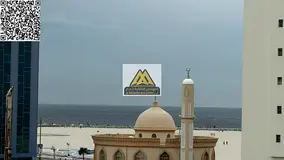For Rent – 1 Bedroom Apartment with Sea View – Al Nakheel 1 – Second Building from Ajman Corni