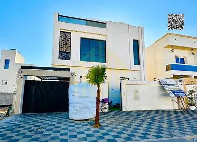 A magnificent villa, including registration fees, water, electricity and air conditioning, consisting of 7 master bedrooms with built-in wardrobes and