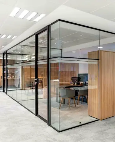 Glass Office Partition