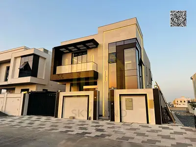 A villa in Al Bahia, two floors, 5 rooms, a sitting room and a hall, directly from the owner, personal finishing on a main street nearby, all services