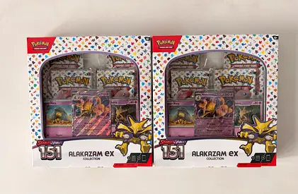 Pokémon TCG Alakazam ex 151 Collection Boxes (sealed)