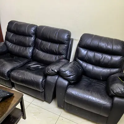 Leather sofaset