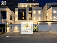 Luxury villa for sale, two floors and a rooftop with a swimming pool, including electricity, water a