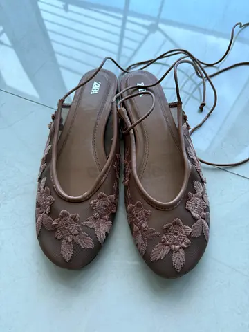 Zara flats mesh