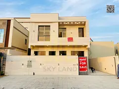 Al Bahia villa, two floors, 4 rooms, at a special price, including registration and ownership fees,
