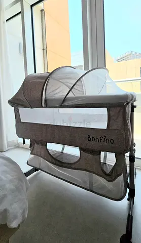 Bundle Bedside Bassinet + Tommee Tippee Sterilizer + Baby Rocker / Reclining Chair Used only for 6 m