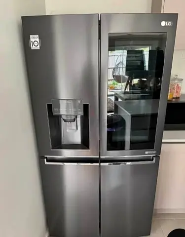 Lg instaview fridge and freezer new model with screen