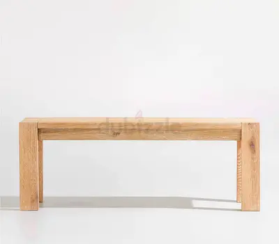 - Create  Barrel - Terra 76” Natural White Oak Solid Wood Dining Bench