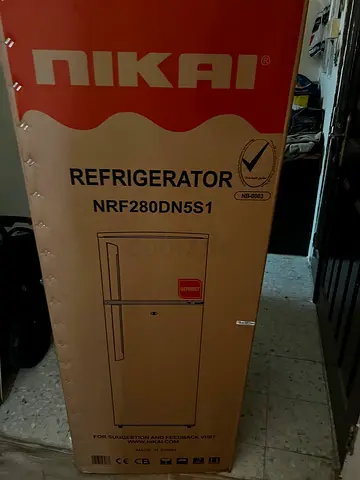 Nikai Side-by-Side Refrigerator NRF280DNSS1 - Brand New in Box . Free delivery