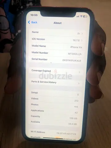 iPhone XR 128GB (Good Condition) - Blue Case Included