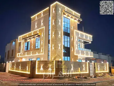 فرصة سكنية واستثمارية | تملك فيلا فاخرة بالحليو 2 عجمان| 5 غرف نوم بمسبح وروف | 4000 قدم بسعر تنافسي