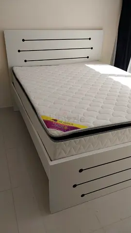 Brand new queen size bed with mattress available