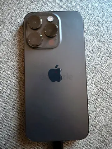 Used iPhone 15 Pro Max 256GB - Space Black, Good Condition