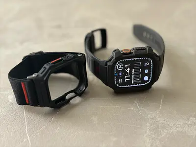 2pcs Spigen Rugged Armor Case/Band/Strap for Apple Ultra Watch