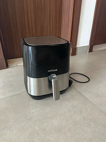 Nutricook air Fryer - Compact Stainless Steel Electric Fryer (Used)