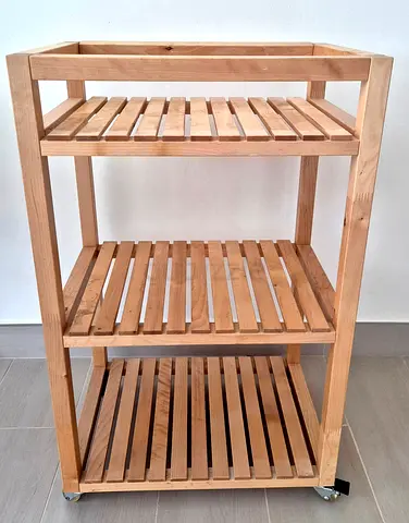 Wooden Utility Cart