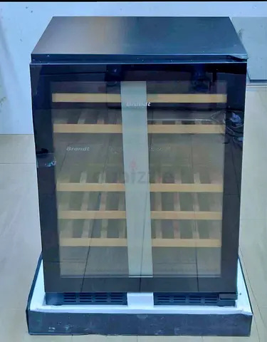 Brand New Brandt Wine Fridge – 46 Bottle Storage Capacity smart Dual temperature