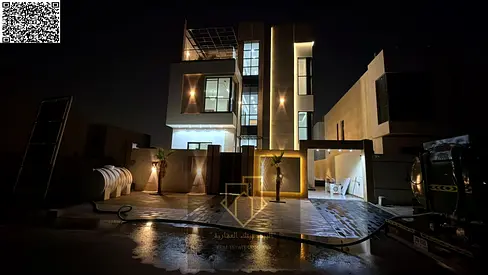 A modern villa with luxurious finishing and a great location