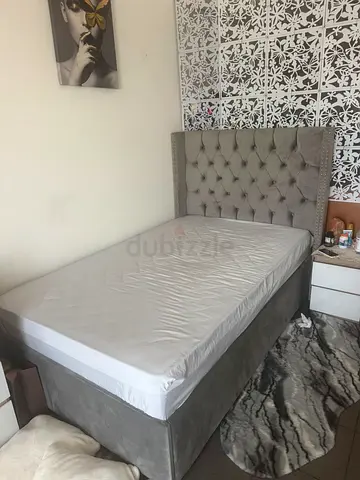 Single bed with mattress for sale