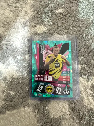 Borussia Dortmund Football Trading Card — Erling Haaland (Collectors Card)