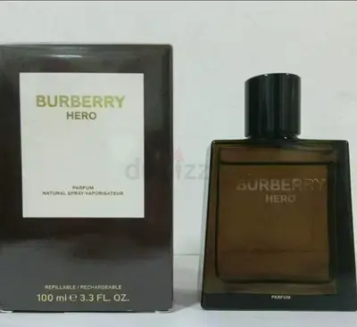 Burberry Hero Parfum 100ml - Almost Full, Original Bottle  Box