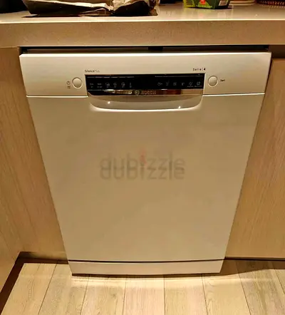 Bosch 14 Place Settings Free-Standing Dishwasher Series 4 Home Connect SMS4HMW65M White