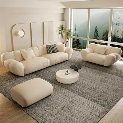 ✨ Comfortable Sofa Set | طقم كنب مريح