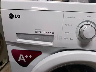 LG Inverter Direct Drive Front Load Washing Machine 7 kg - A++
