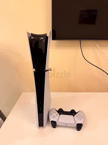 PlayStation 5 Slim digital with dual sense joystick